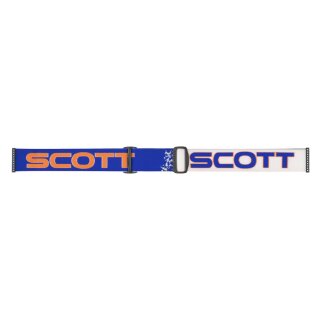 Scott Split OTG weiss blau Cross-Brille