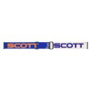 Scott Split OTG weiss blau Cross-Brille klar