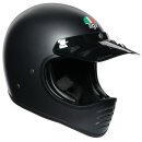 AGV X101 Retro Crosshelm Uni mattschwarz