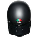 AGV X101 Retro Crosshelm Uni mattschwarz