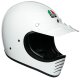 AGV X101 Retro Crosshelm Uni weiss