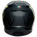 AGV K6 Flash Motorrad-Helm grau schwarz Lime