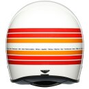 AGV X101 Dakar 87 Retro Crosshelm weiss rot orange