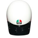 AGV X101 Dakar 87 Retro Crosshelm weiss rot orange