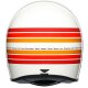 AGV X101 Dakar 87 Retro Crosshelm weiss rot orange