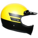 AGV X101 Dust Retro Crosshelm mattgelb schwarz