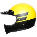 AGV X101 Dust Retro Crosshelm mattgelb schwarz