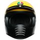 AGV X101 Dust Retro Crosshelm mattgelb schwarz