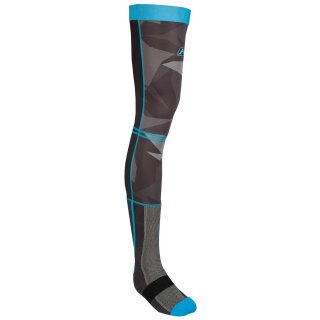 Klim Aggressor Cool -1.0 Knee Brace Sock Strümpfe blau