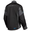 Klim Traverse Motorrad-Jacke Textil schwarz blau grau