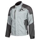 Klim Traverse Motorrad-Jacke Textil hellgrau dunkelgrau