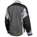 Klim Traverse Motorrad-Jacke Textil grau neongrün