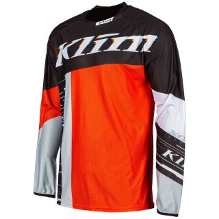 Klim XC Lite Motocross-Hemd rot weiss schwarz