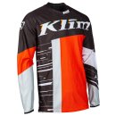 Klim XC Lite Motocross-Hemd rot weiss schwarz