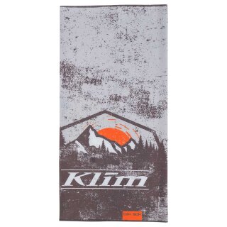 Klim Tek Sok Halstuch Mountain Fade orange grau