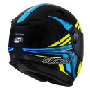 Suomy SR-Sport Attraction Helm hellblau neongelb schwarz