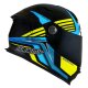 Suomy SR-Sport Attraction Helm hellblau neongelb schwarz