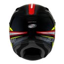 Suomy SR-Sport Attraction Helm rot neongelb schwarz