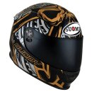 Suomy SR-Sport Crossbones Helm gold schwarz silber