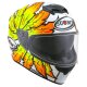 Suomy Stellar Apache Helm grau weiss rot