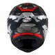 Suomy Stellar Race Squad Helm matt rot grau schwarz