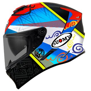 Suomy Stellar Pecco Bagnaia Replica Helm blau rot weiss