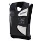 Helite e-GP-Air Airbag-Weste schwarz weiss