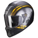 Scorpion Exo-HX-1 Ohno Helm mattschwarz silber gold