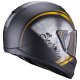 Scorpion Exo-HX-1 Ohno Helm mattschwarz silber gold