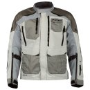 Klim Carlsbad Motorrad-Jacke Textil Cool grau