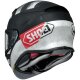 Shoei NXR2 Scanner Helm TC-5 mattschwarz weiss rot