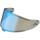 Shoei Visier CWR-F2 Pinlock ready blau verspiegelt