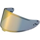 Shoei Visier CWR-F2 Pinlock ready gold verspiegelt