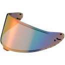 Shoei Visier CWR-F2 Pinlock ready rainbow verspiegelt