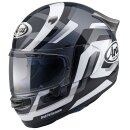 Arai Quantic Snake Helm weiss grau schwarz