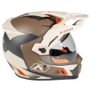 Klim Krios Pro Charger Crosshelm beige braun orange