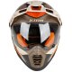 Klim Krios Pro Charger Crosshelm beige braun orange