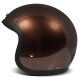DMD Vintage Jethelm Einfarbig Brown braun