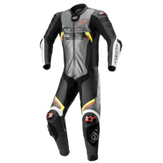 Alpinestars Missile V2 Ignition Kombi 1Pc grau schwarz gelb