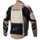 Alpinestars Halo DS Motorrad-Jacke Textil grün beige gelb