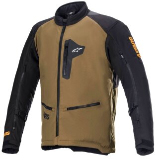 Alpinestars Venture XT Motorrad-Jacke braun schwarz