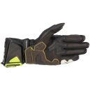 Alpinestars GP Tech V2 Motorrad-Handschuh schwarz neongelb neonrot