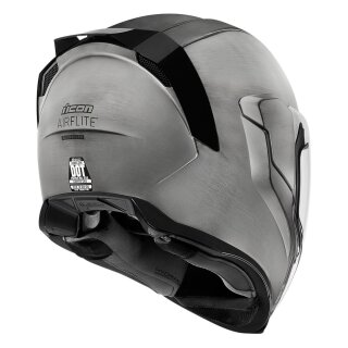 Icon Airflite Quicksilver Helm matt silber