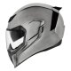 Icon Airflite Quicksilver Helm matt silber