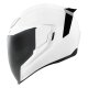 Icon Airflite Helm Uni weiss