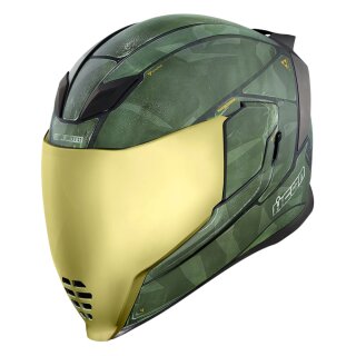 Icon Airflite Battlescar 2 Helm matt grn