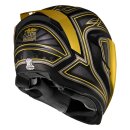 Icon Airflite El Centro Helm schwarz grau gold