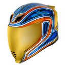 Icon Airflite El Centro Helm blau gold orange