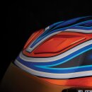 Icon Airflite El Centro Helm blau gold orange