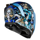 Icon Airflite 4 Horsemen Helm blau braun weiss